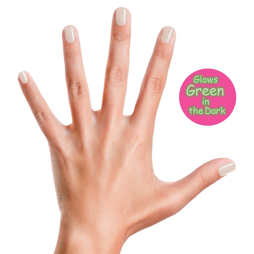 Piggy Paint 100% Non-toxic Girls Nail Polish - Safe, Chemical Free Low Odor for Kids, Radioactive