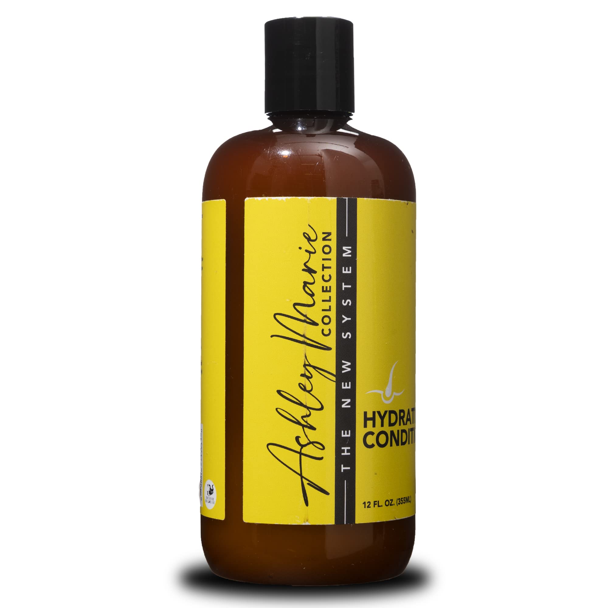 The Hair Diagram - Ashley Marie Hydrating Conditioner - Natural Nourishing Ingredients - Lemon Myrtle Scent - Strengthening Conditioner Enriched with Aloe - Color Safe - Paraben & Sulfate Free - 12oz