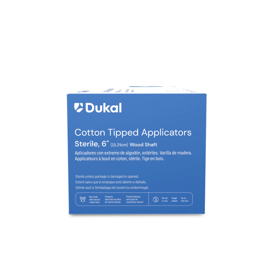 Dukal 6-inch Cotton Tipped Applicators 100 2-packs Per Box - Sterile. by Dukal