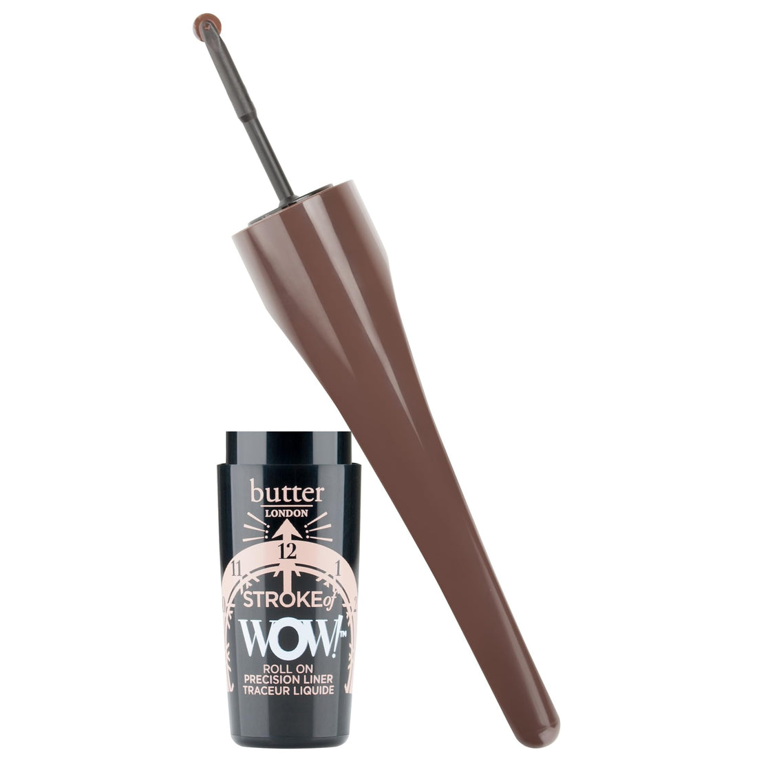 butter LONDON Stroke of Wow Roll On Precision Liner, Morning Espresso