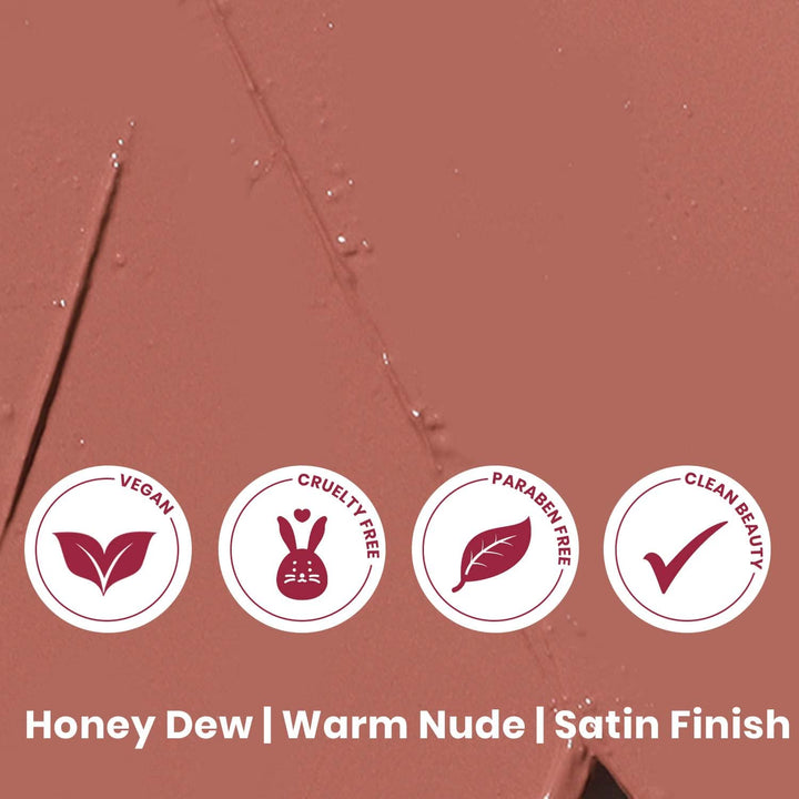 True + Luscious Super Moisture Lipstick - Vegan and Cruelty Free, Non Toxic Formula - 0.12oz, Shade: Honeydew