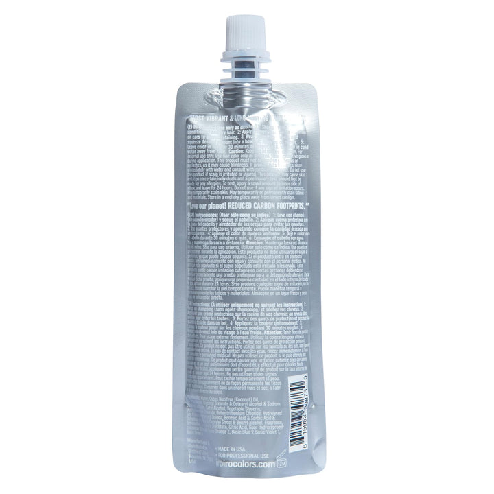 IROIRO Premium Natural Semi-Permanent Hair Color 10 Iro Black (4oz) by Iroiro