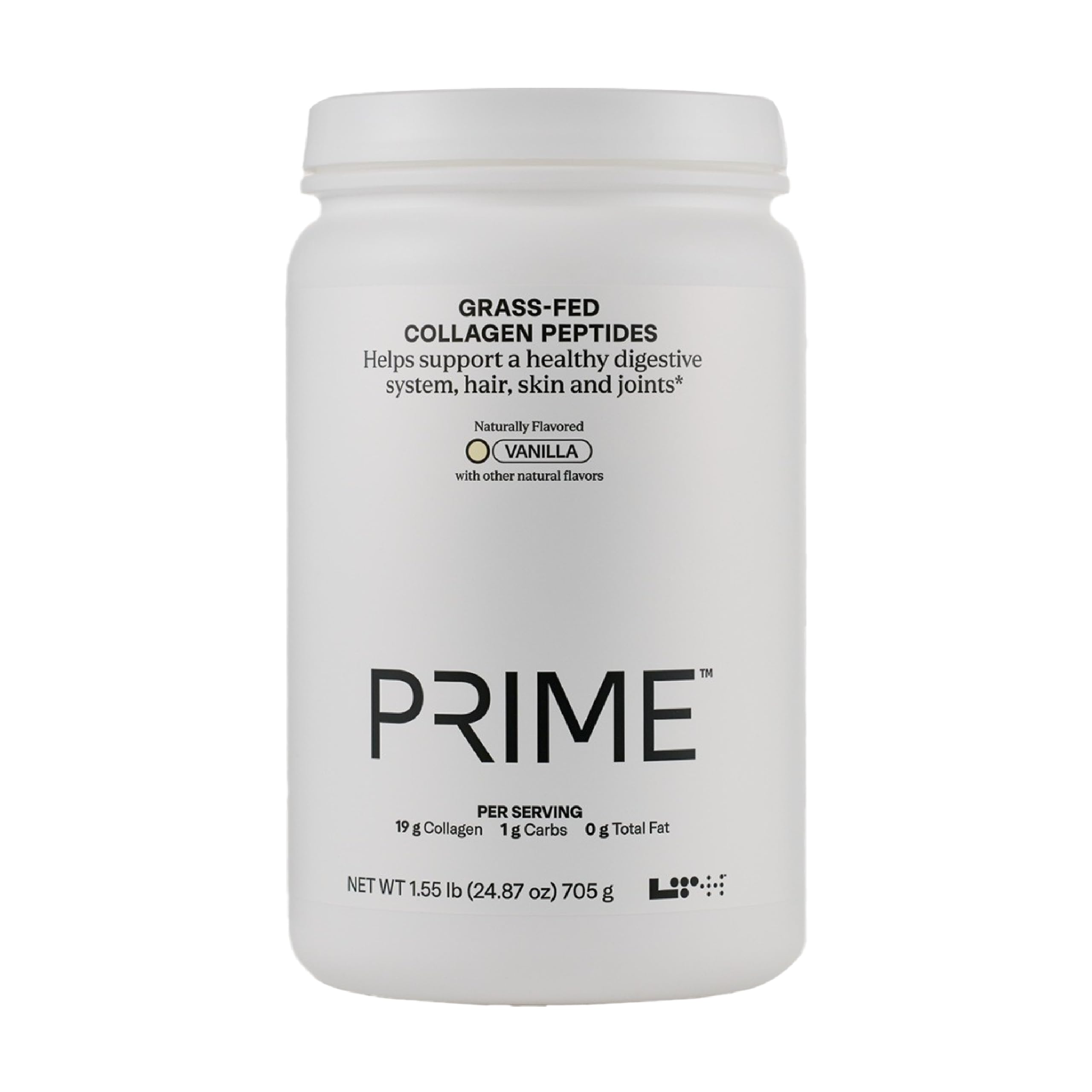 LTH Prime Collagen Peptides - Premium Collagen Powder for Digestive Health - Supports Healthy Joints, Hair, Nails & Skin - Hydrolyzed Collagen from Grass-Fed Cows - Vanilla - 30 Servings