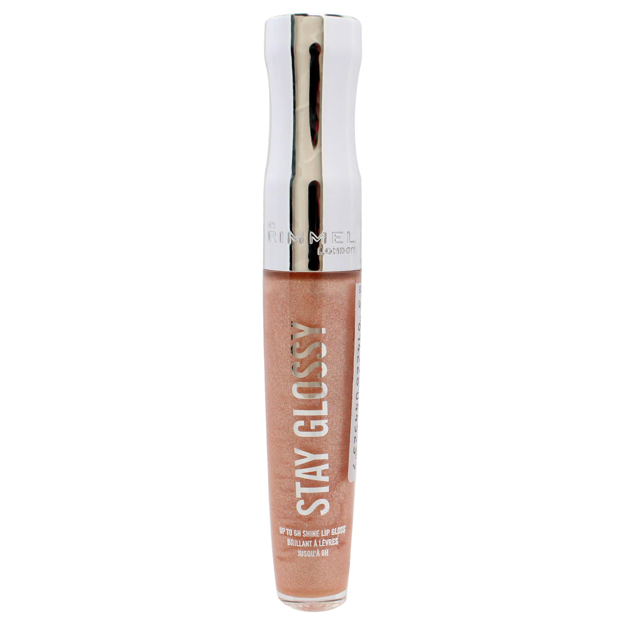 Rimmel Stay Glossy 6HR Lip Gloss, All Nighter, 0.18 Fl Oz (Pack of 1)