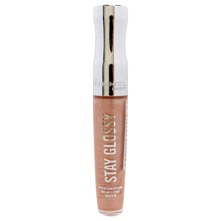 Rimmel Stay Glossy 6HR Lip Gloss, All Nighter, 0.18 Fl Oz (Pack of 1)