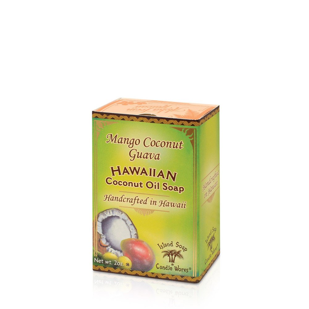 Hawaiian Coconut & Palm Oil Soap Mango Coconut Guava