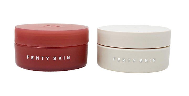 Fenty Skin Lil Butta Dropz Mini Whipped Oil Body Cream Duo - Nauthty Nutmeg and Warm Cinnamon Shimmering (2.5 Fl Oz each)