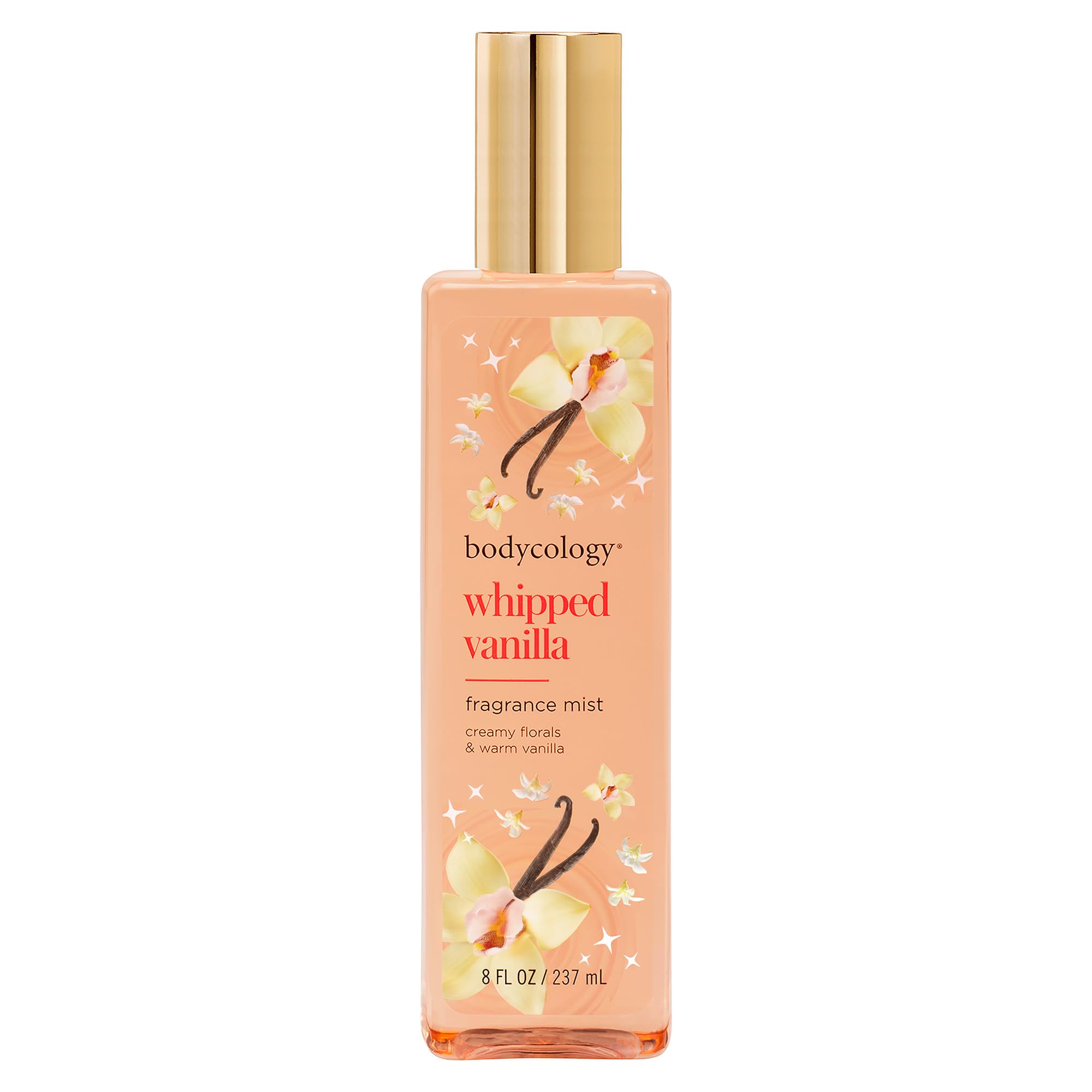Bodycology Whipped Vanilla Fragrance Mist | Fragrance of Creamy Florals & Warm Vanilla | Heavenly Aroma, Long-Lasting Fragrance | Mist for Women - 237 ml (Pack of 1)
