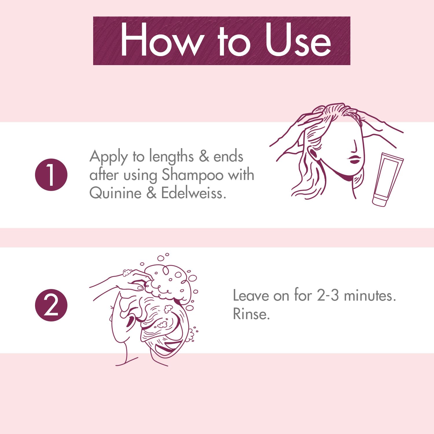 Klorane Strengthening Conditioner with Quinine and Edelweiss for Thinning Hair, Supports Thicker, Stronger, Healthier Hair, For Men and Women, Paraben, Silicone and Sulfate Free