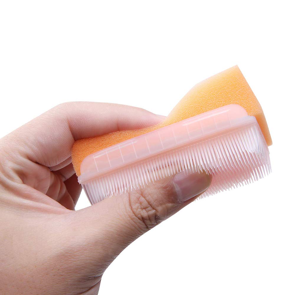 12PCS Sterile Bath Sponge & Sensory Brush, MELONSUN Baby Bath Scrubber.