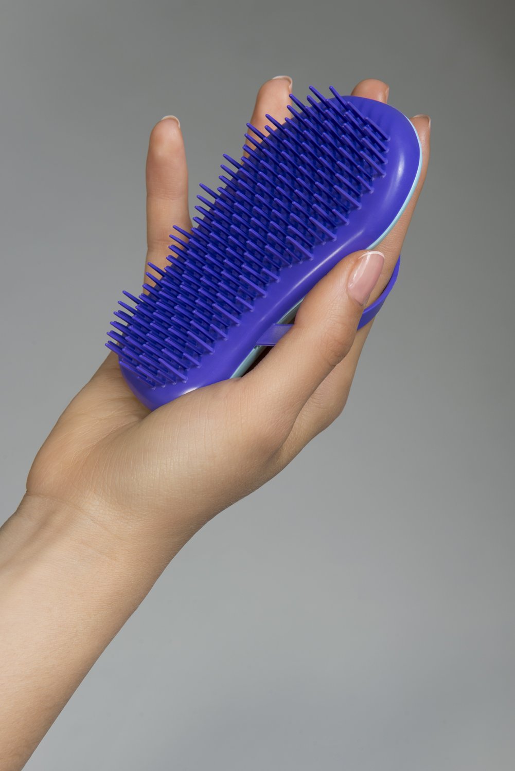 Sohyo B101 Shower Head Brush/Exfoliator Shampoo Brush/Head Massager Scalp Stress Relax Shower Brush/Scalp Scrub Hair Brush Massager/Hair Massager for Hair Growth/Scalp Dandruff Brush Small Hair