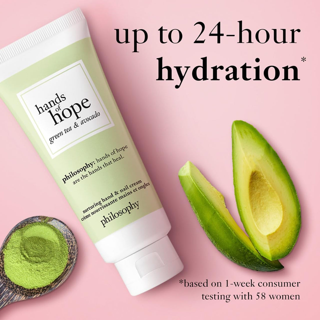 Philosophy Hands Of Hope - Green Tea And Avacado Cream By Philosophy For Unisex - 1 Oz Hand Cream, 1 Ounce