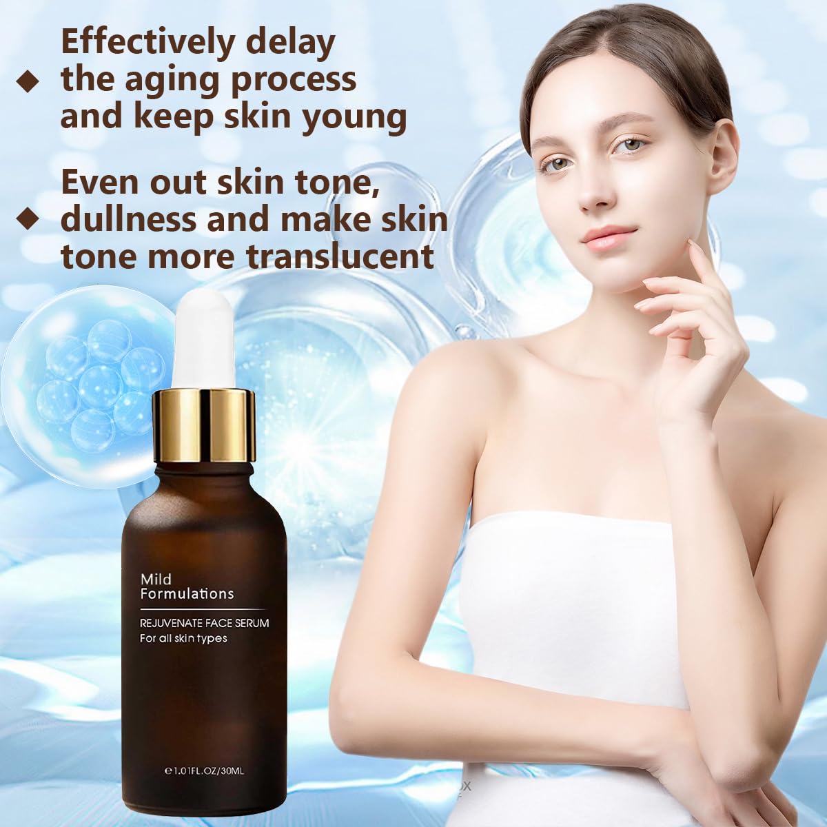 Clinical Formulations Rejuvenate Face Serum,Face Serum,Skin Care,Face Serum,Deeply Hydration,Skin Care Serum for All Skin Types