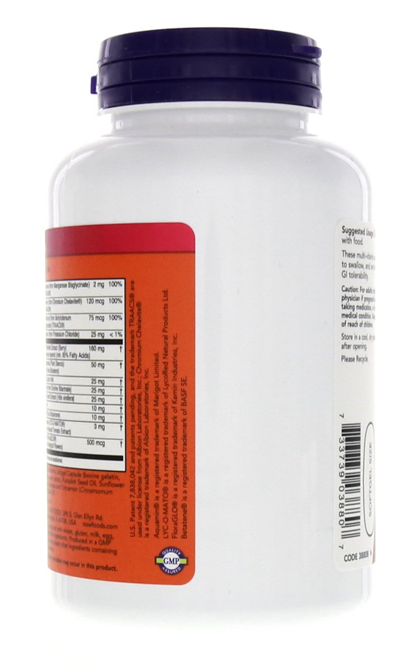 NOW Foods Adam Superoir Men's Multi, 90-Softgels ( Multi-Pack)