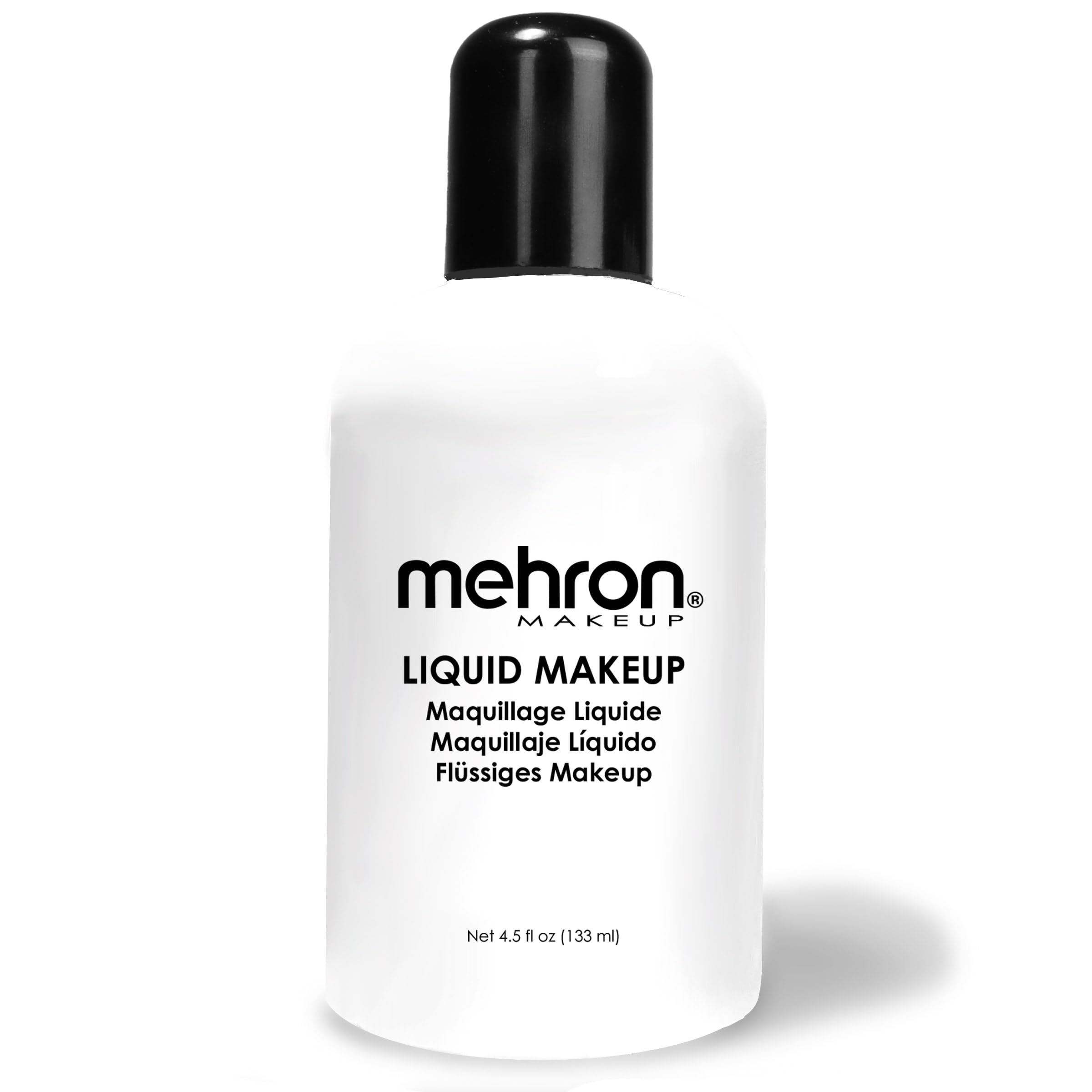 Mehron Makeup Liquid Face & Body Paint, WHITE - 4.5oz