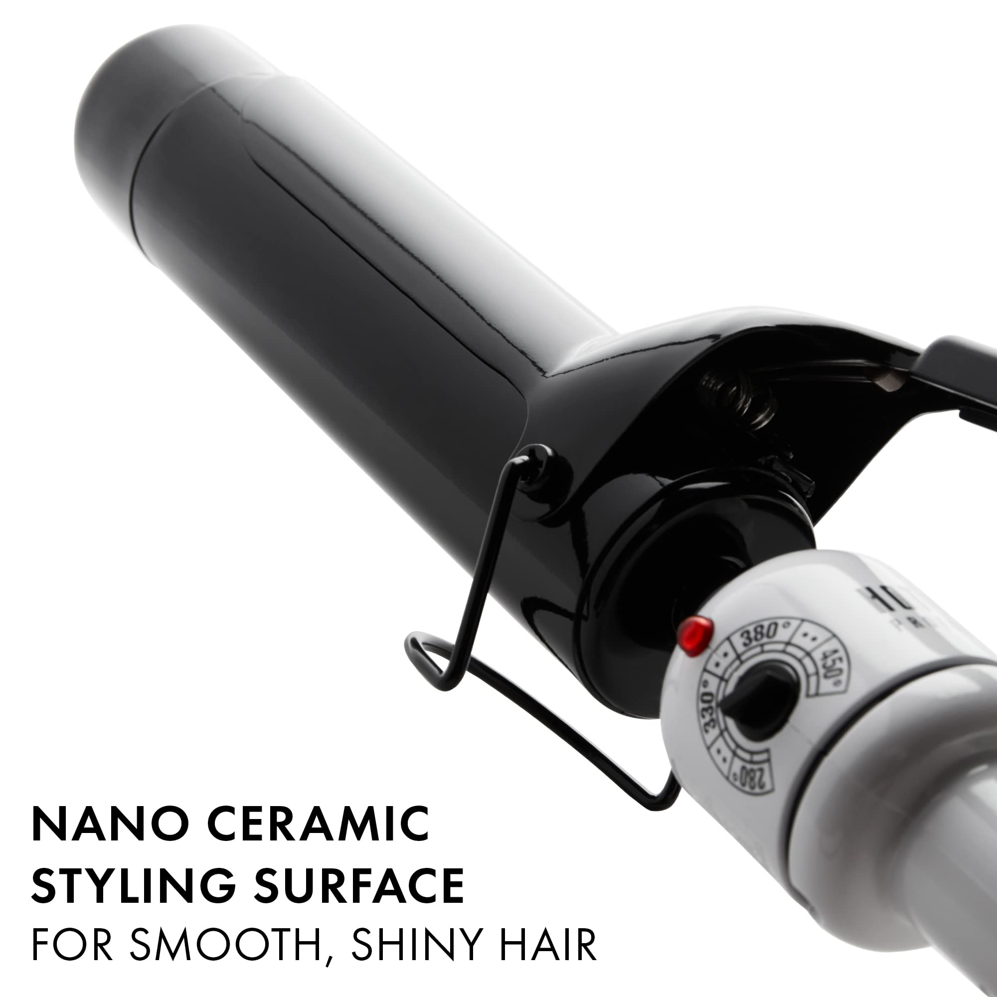 Hot Tools BLACK & WHITE Nano Ceramic Curling Iron 1 1/2