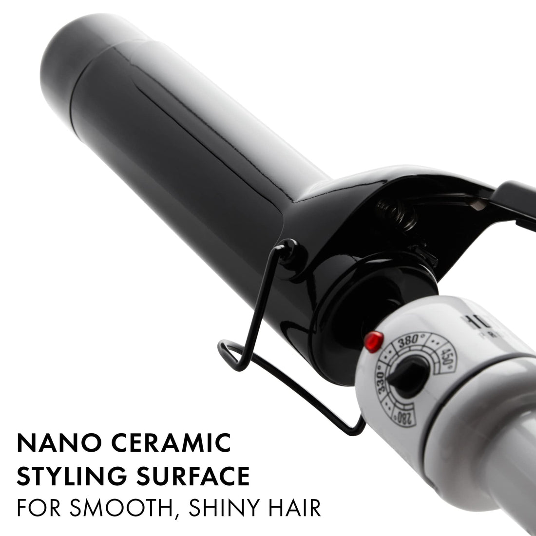 Hot Tools BLACK & WHITE Nano Ceramic Curling Iron 1 1/2