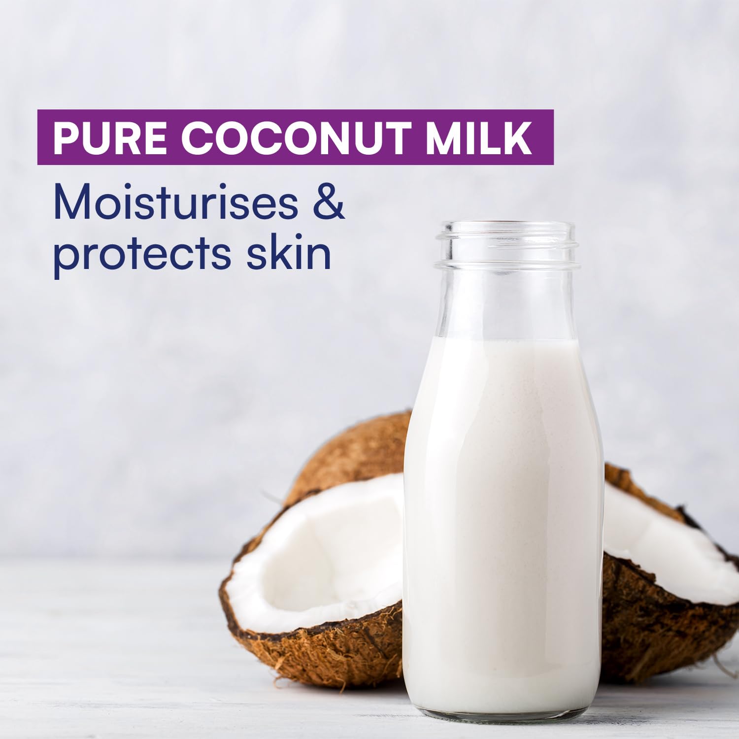 Parachute Advansed Deep Nourish Body Lotion with Pure Coconut Milk| For Women & Men |Restore Dry Skin| 100% Natural, 72h moisturization |13.5 Fl.oz. (Pack of 2)