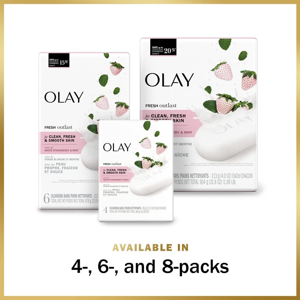 Olay Fresh Outlast, 3.17 oz, 4-Pack