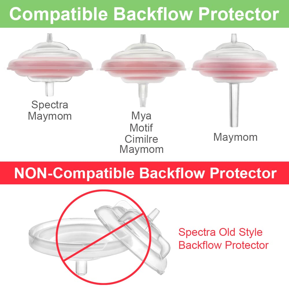 Maymom Silicone Membrane; Designed for Spectra S1 Spectra S2, 9 Plus Backflow Protector and Maymom Backflow Protectors, Long, Short and Medium; Not Original Spectra S2 Accessories or Spectra Pump Part