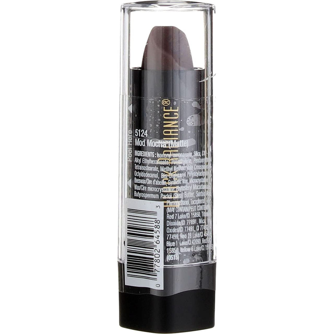 Black Radiance Perfect Tone Lip Color, Matte Mod Mocha, 0.13 Ounce