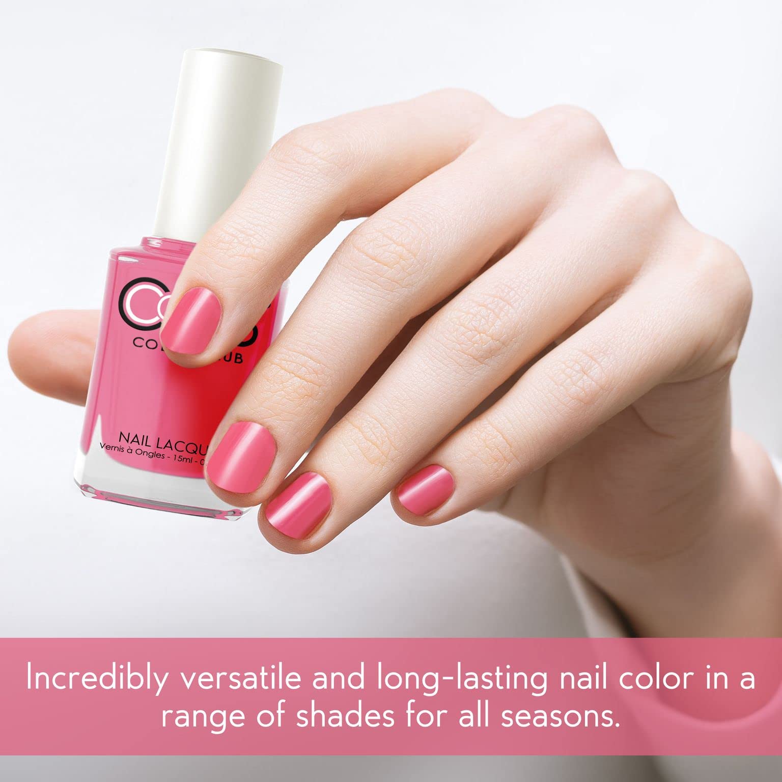 Color Club Fiesta Collection Nail Polish Flamingo Pink AD