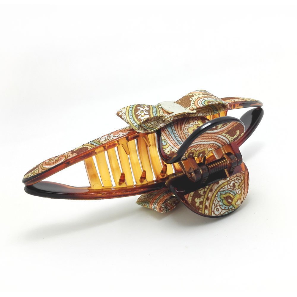 Meilliwish Noble Beautiful Lady Hair Claw Clip (D25)(Brown)