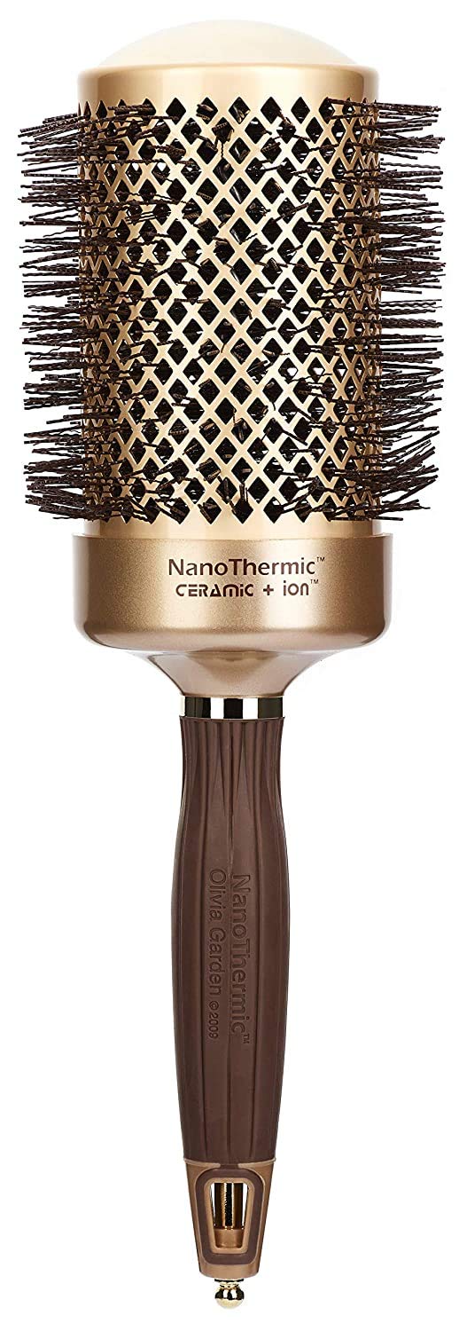 Olivia Garden Nano Thermic Ceramic Ion Brush, 2 3/4 Inch