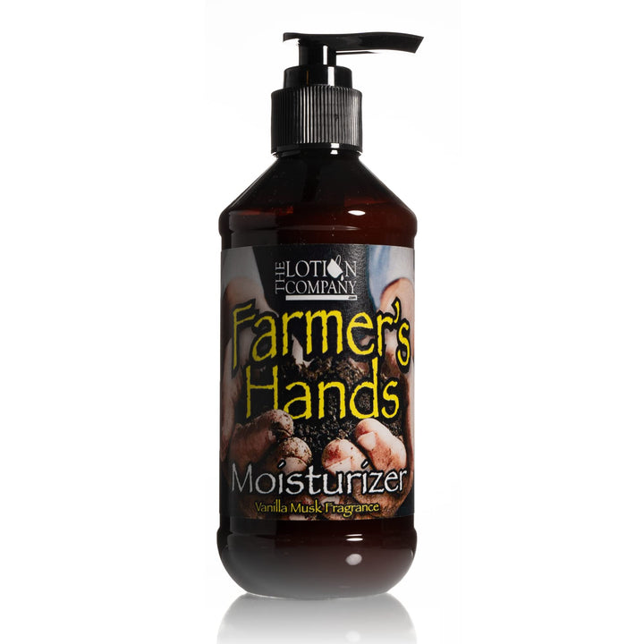 The Lotion Company Farmer's Hands Therapeutic Hand Creme, Vanilla Musk, 8 Fluid Ounce