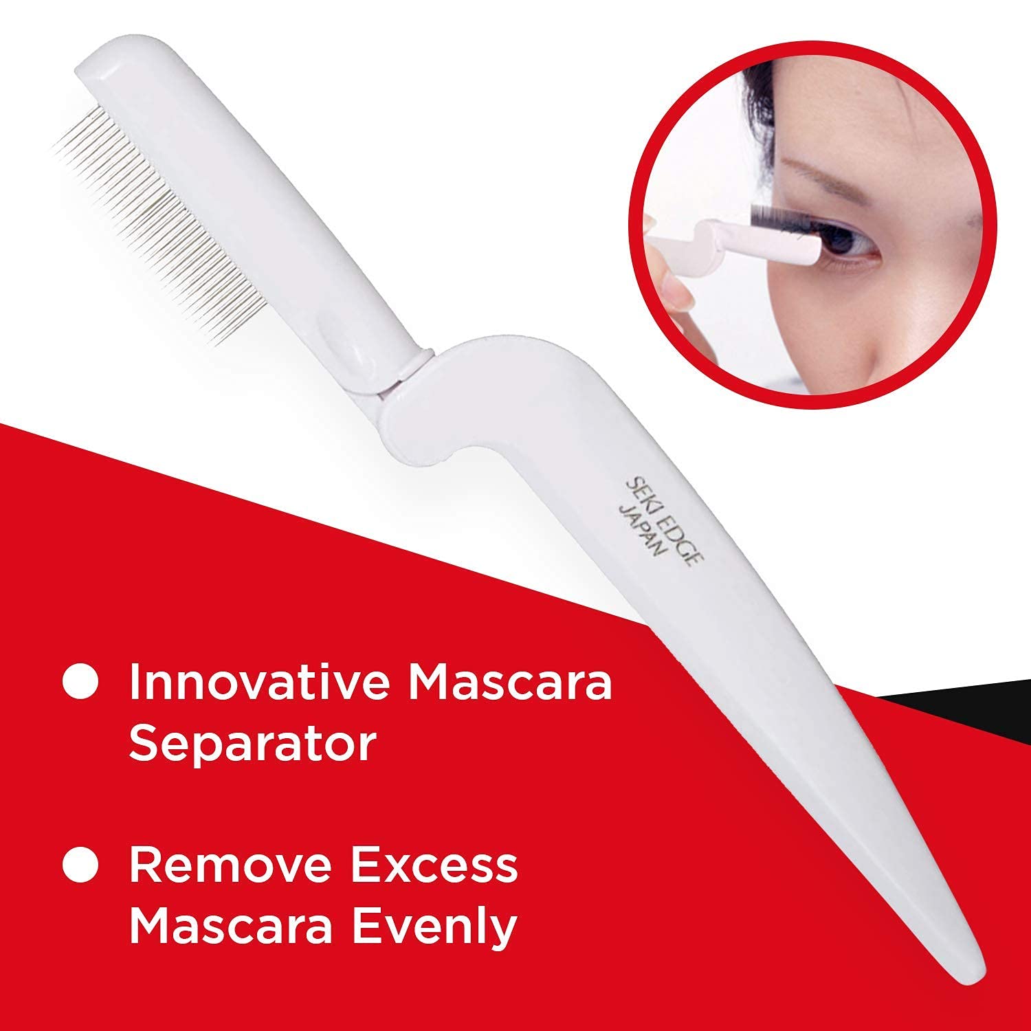 SEKI EDGE SS-603- Folding Lash Pin Comb