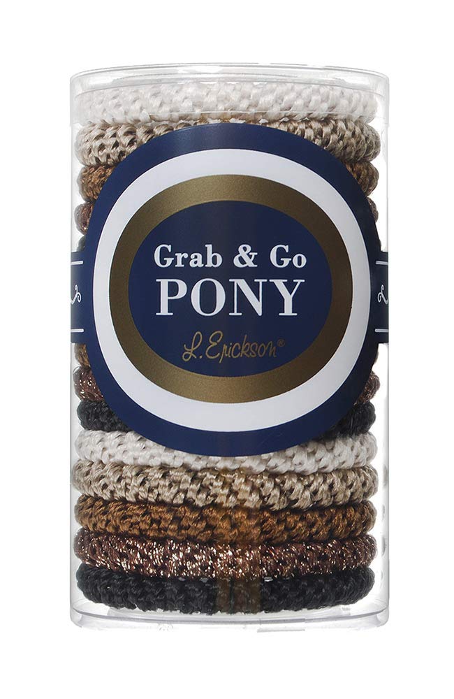 L. Erickson Grab & Go Pony Tube - Daily Neutral