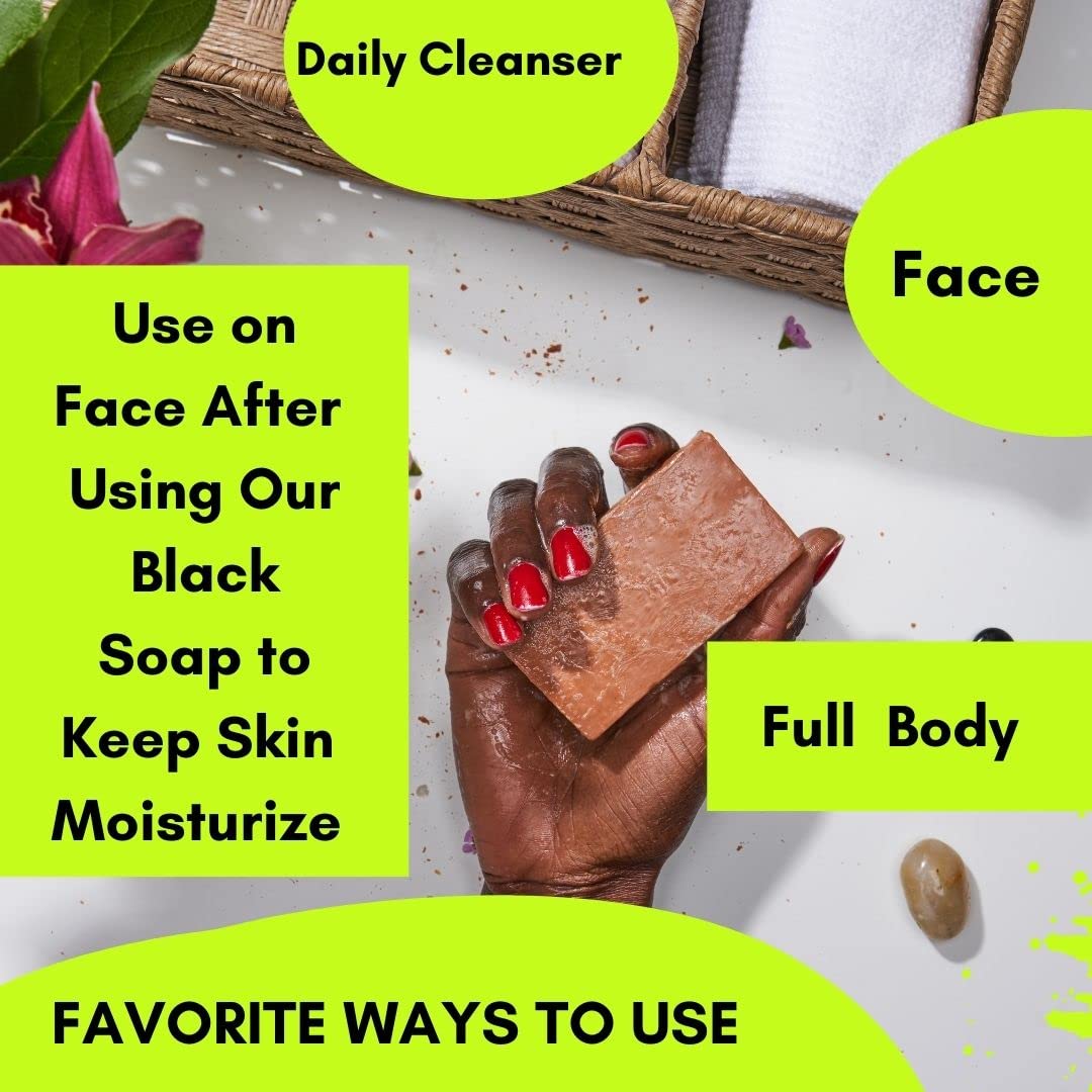 Juka's Organic Co. Red Palm Oil Soap Mint Blend