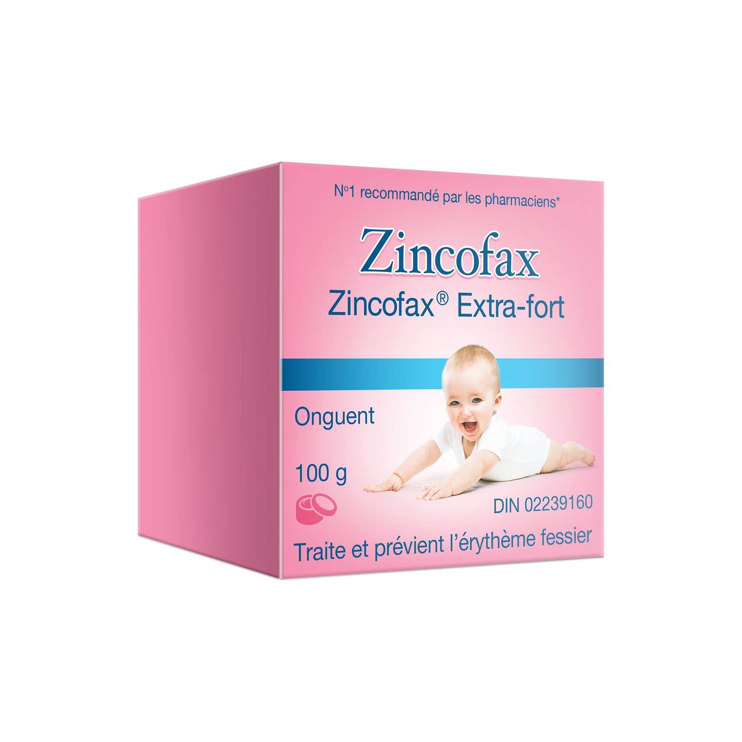 ZINCOFAX 'EXTRA STRENGTH' Ointment for Treatment, Healing and Prevention of SEVERE DIAPER RASH 100 g