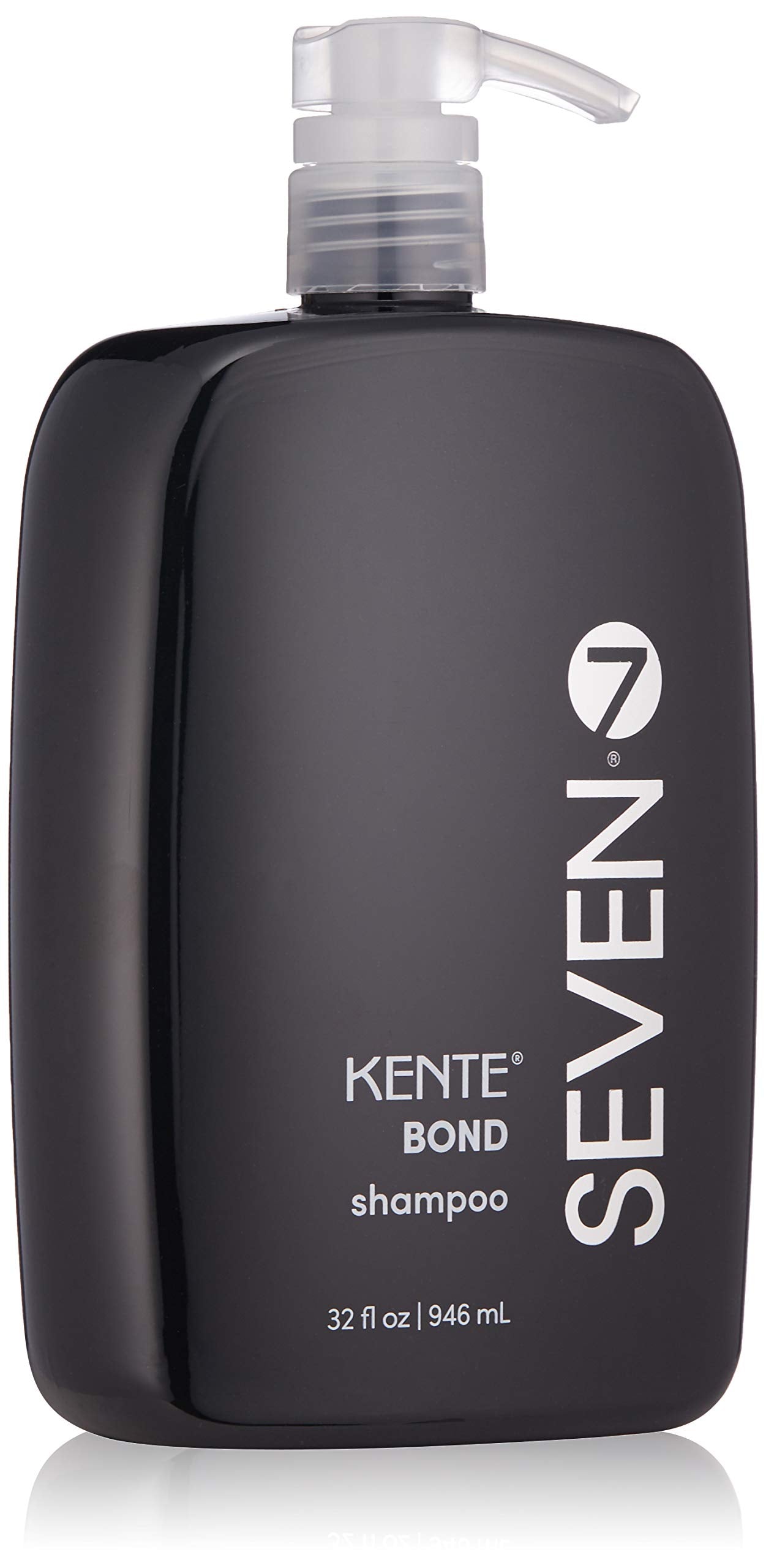 SEVEN Haircare KENTE BOND Shampoo for Split Ends + Damaged Hair, Sulfate Free, Cruelty Free with Green Tea, Guar & Pro Vitamin B5 for Men & Women, Made in USA, 32 oz.