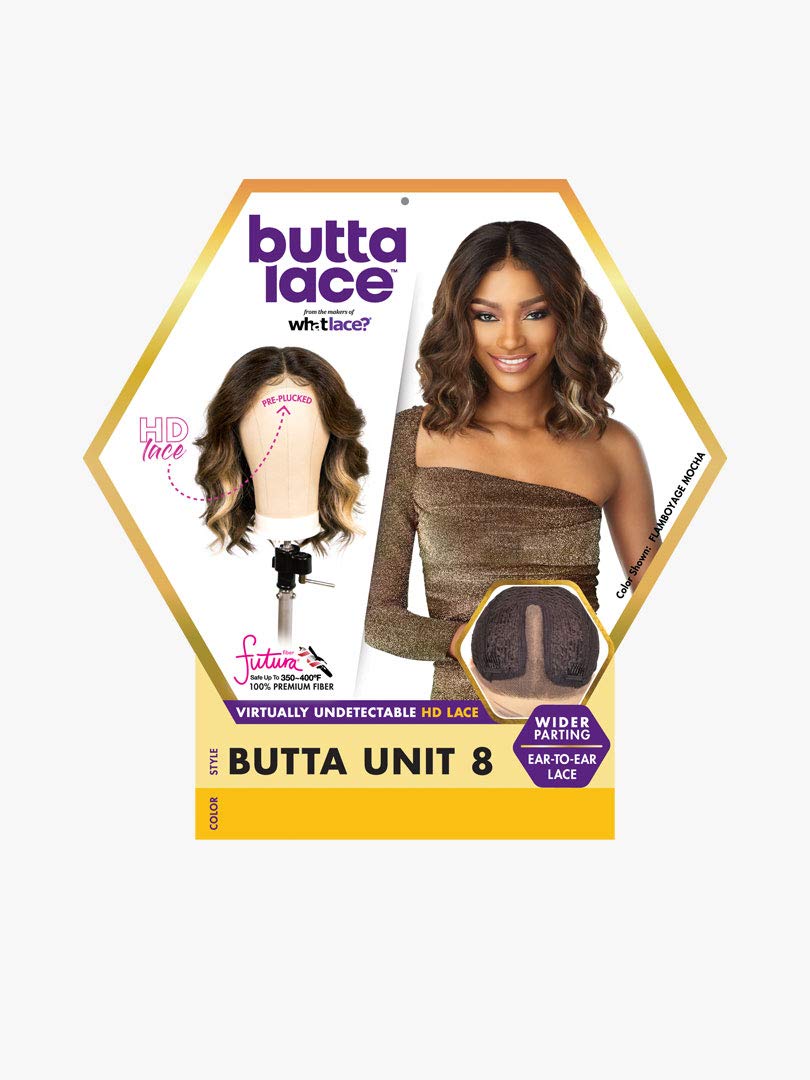 Sensationnel Synthetic HD Lace Front Wig - BUTTA UNIT 8 (MONEY PIECE BLONDE)