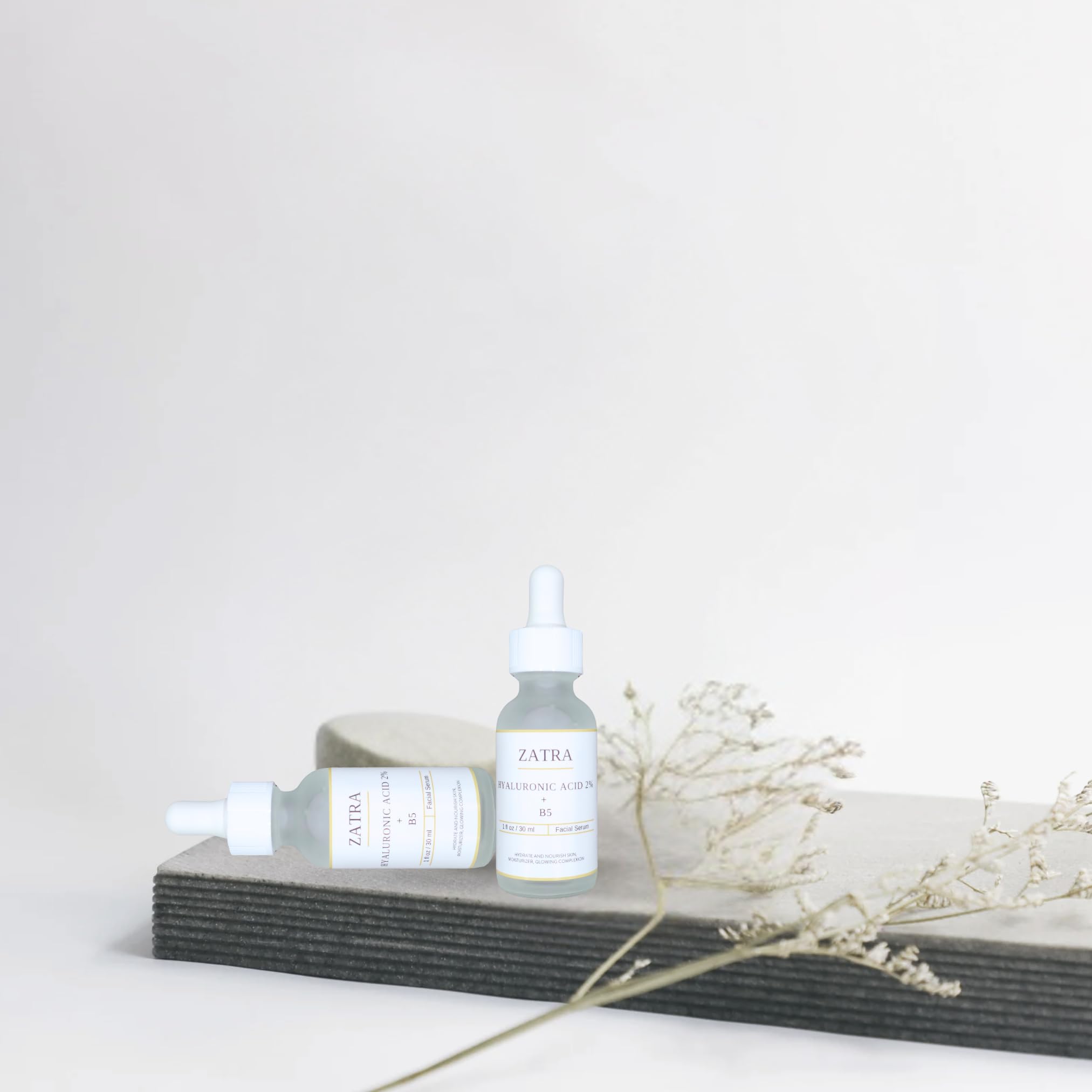 Hyaluronic Acid + Vitamin B5, Hydrating, Nourish Skin, Fine Lines, Skin Repair, Plumpness, Elasticity, Glowing Complexion, Moisture Retention