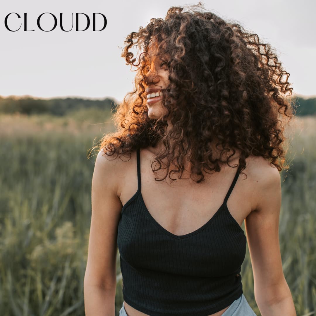 CLOUDD Curl Nourishing Leave-in Conditioner Concentrate Cream, Fragrance-Free and Essential Oil-Free