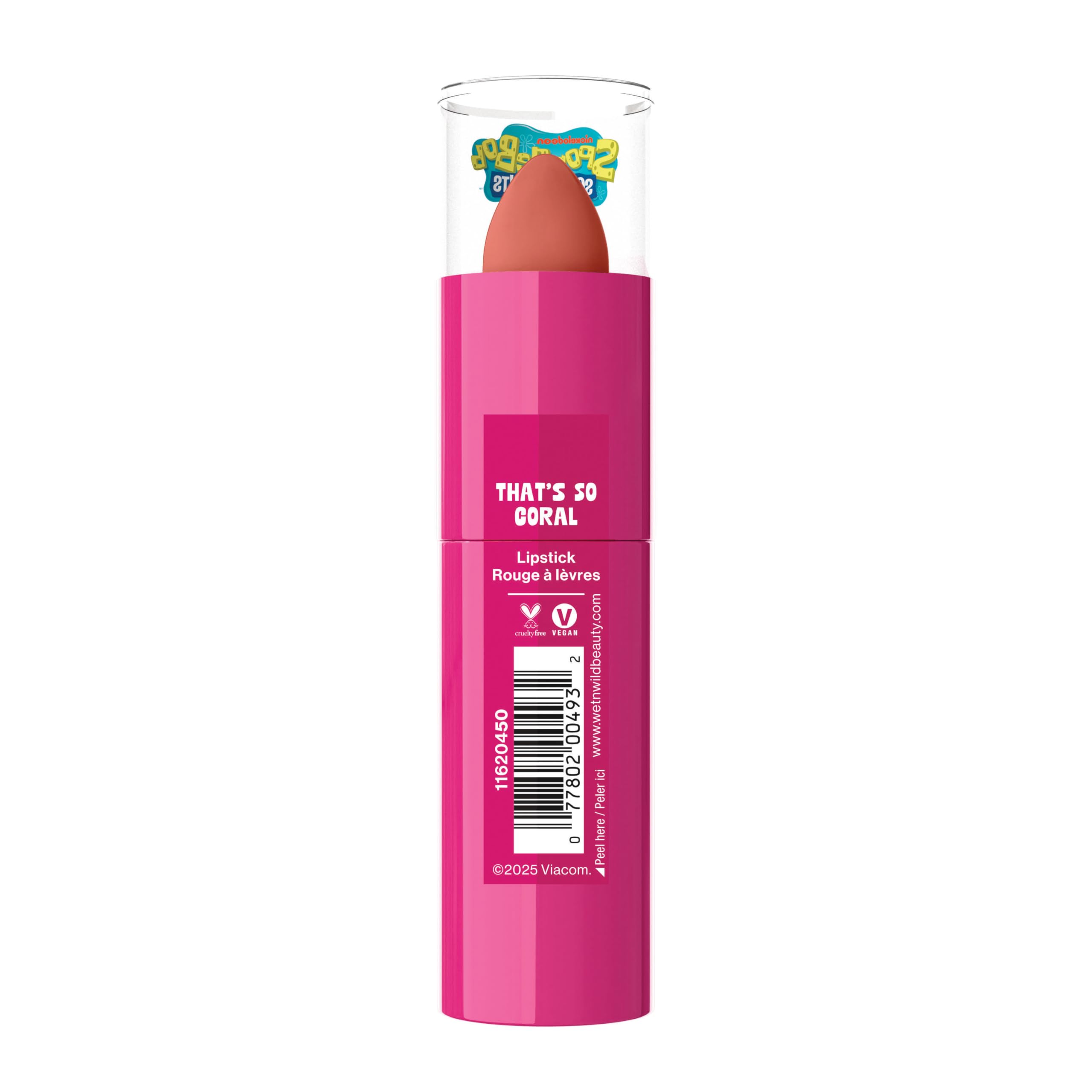 wet n wild Spongebob Lipstick - That's So Coral