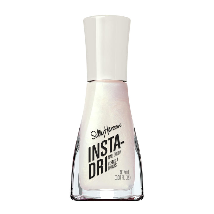 Sally Hansen Insta-Dri, Silk Is..., Quick Dry, Long Lasting, Opaque, Creme White Nail Polish