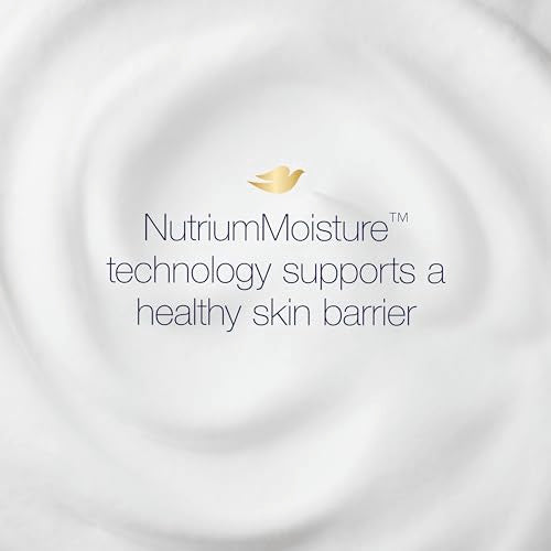 Dove Instant Foaming Body Wash 4 Count for Soft, Smooth Skin Deep Moisture Cleanser That Effectively Washes Away Bacteria While Nourishing Your Skin, White, 13.5 Oz