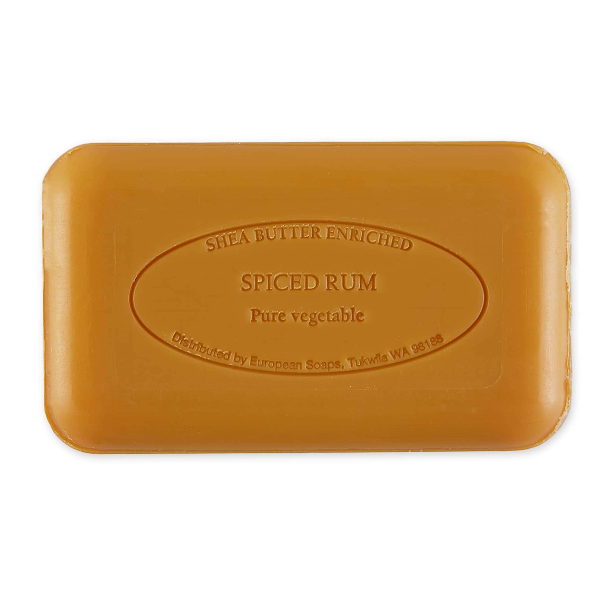 Pre de Provence Artisanal French Soap Bar Enriched with Shea Butter, Spiced Rum, 150 Gram, 5.29 ounce