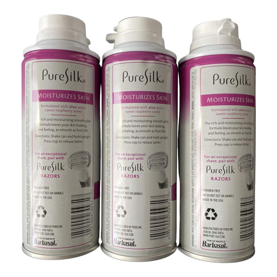 Pure Silk Raspberry Mist Shave Cream