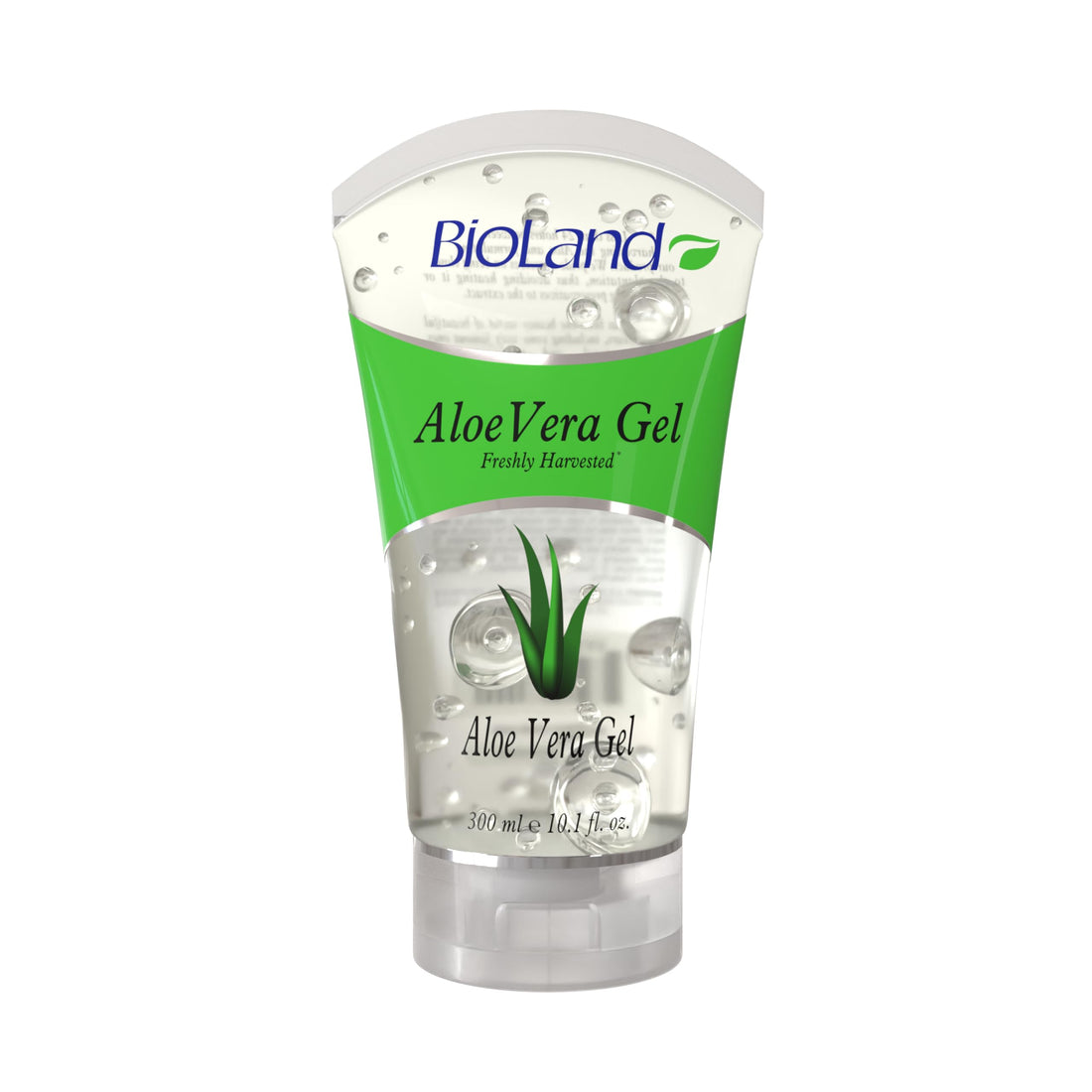Bioland Aloe Vera Gel - Sunburn Relief and Soothing Moisturizer for Face and Body - All Skin Types - 10.14 fl oz (300mL)