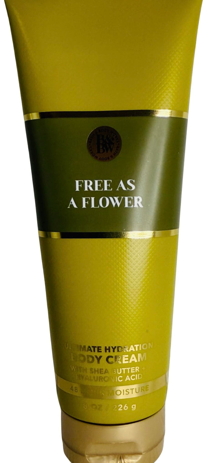 Bath & Body Works Womens Free As A Flower Ultimate Hydration Body Cream 8 Ounces Pack of 2