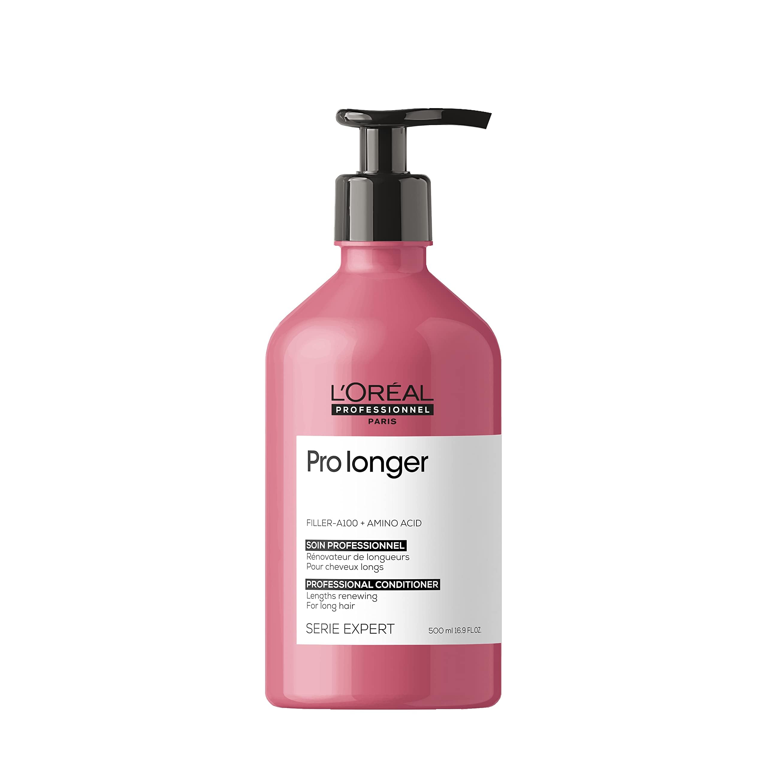 L'Oreal Professionnel Pro Longer Thickening Conditioner - Reduces Breakage & Appearance of Split Ends For Thin & Fine Hair Types, Adds Volume & Shine