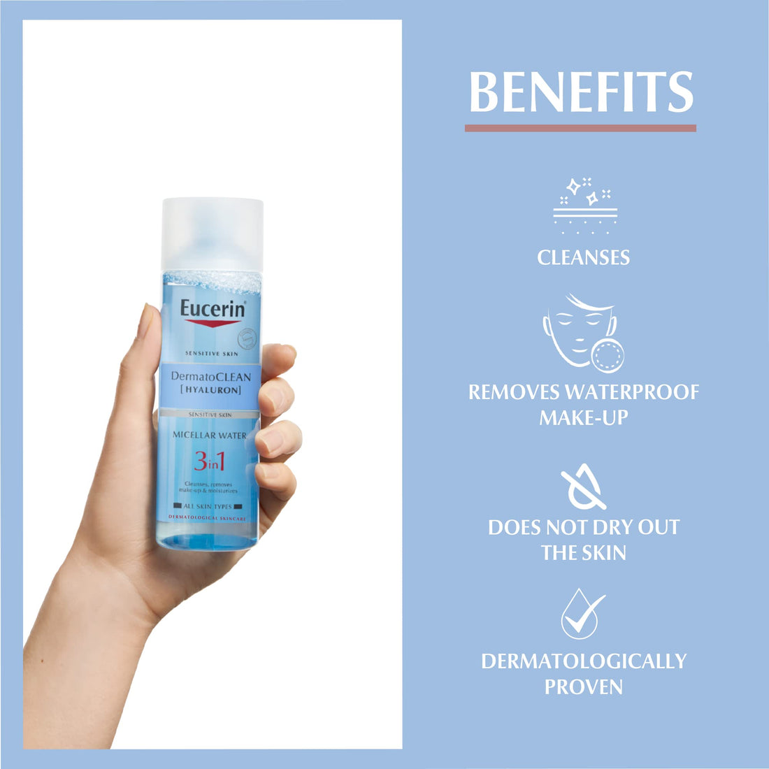 Eucerin DermatoCLEAN Micellar Cleansing Fluid 200ml