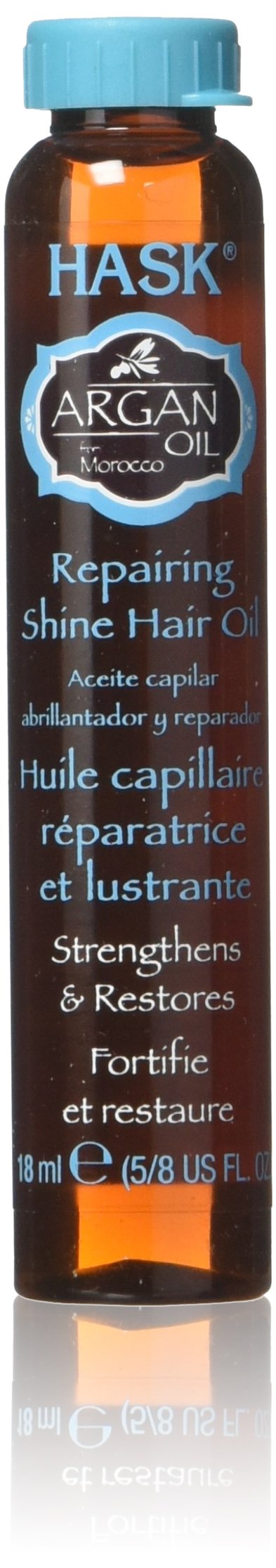 HASK Repairing Argan Oil Hair Serum Vials | Pack of 12
