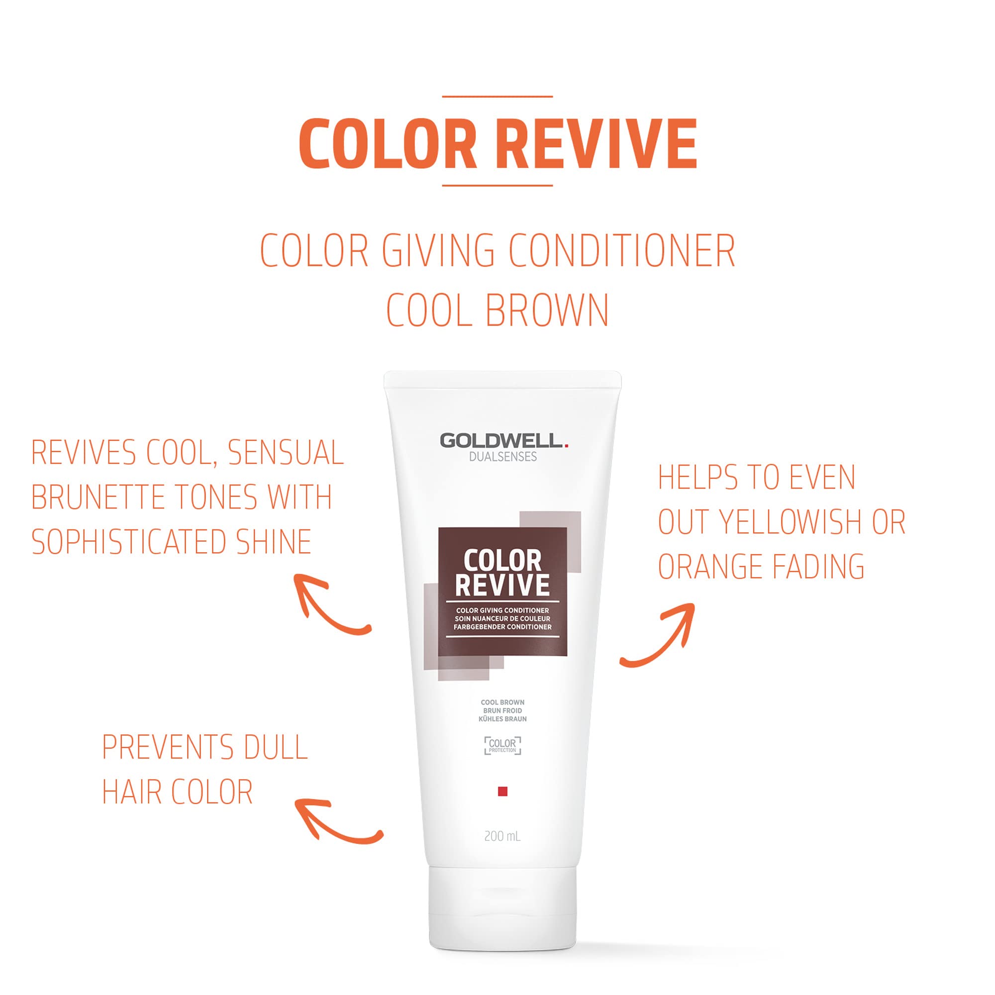 Goldwell Dualsenses Color Revive Color Conditioner COOL BROWN 200ML