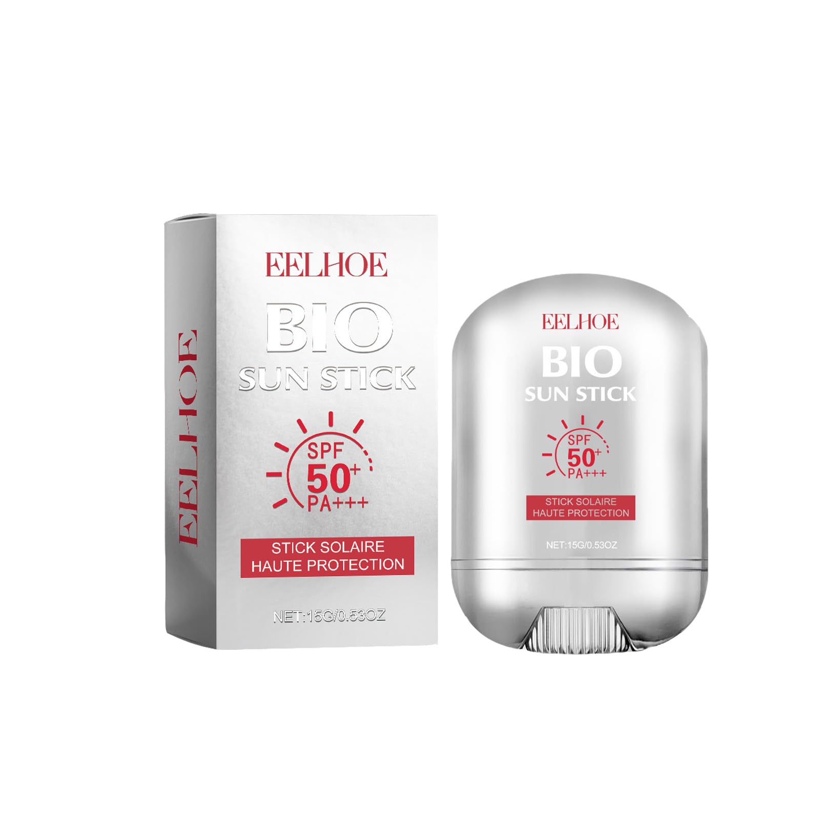 Bio Sun Stick,Face and Body Professional Sunscreen Stick,Enriched with Vitamin C Strong Sunscreen Keep Skin Moisture,Reduce Redness Sun Spots,Protection Repair of the Skin Suitable for all Types