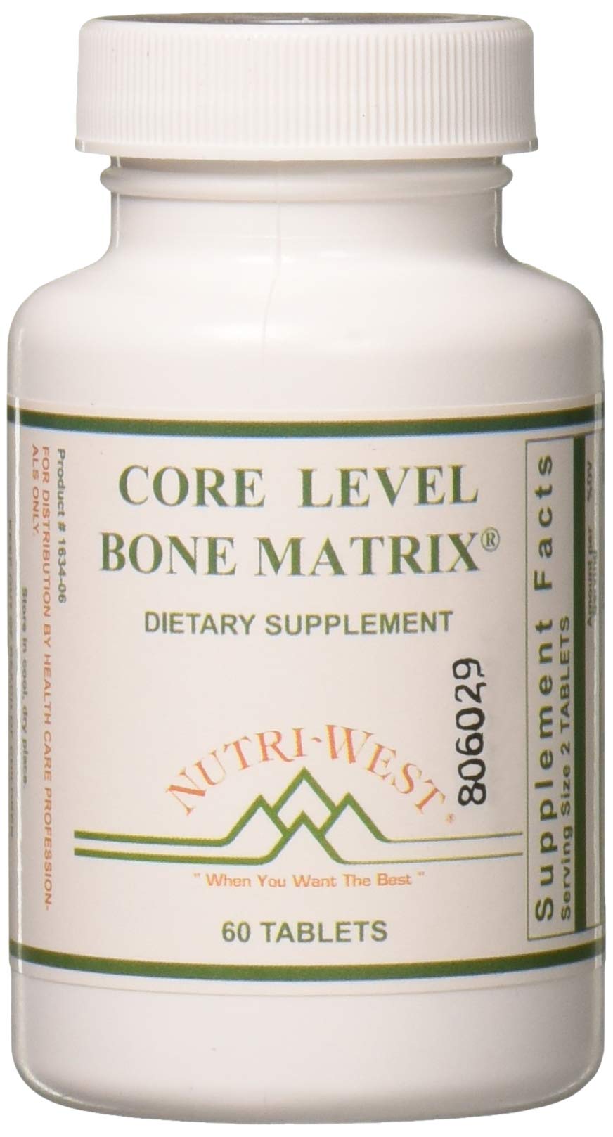 Nutri-West - Core Level Bone Matrix 60 Tablets